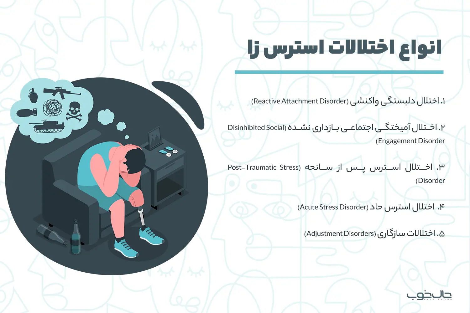 اختلالات مرتبط با آسیب و عوامل استرسزا